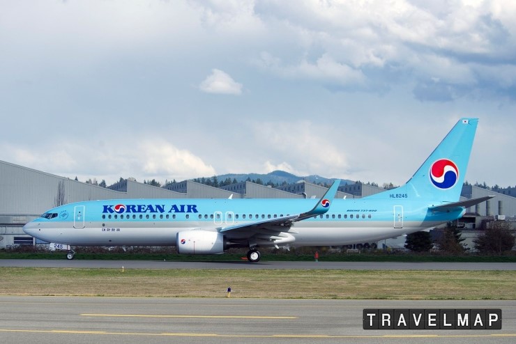 [트래블맵] 대한항공(koreanair), 부산~타이베이 신규노선 취항