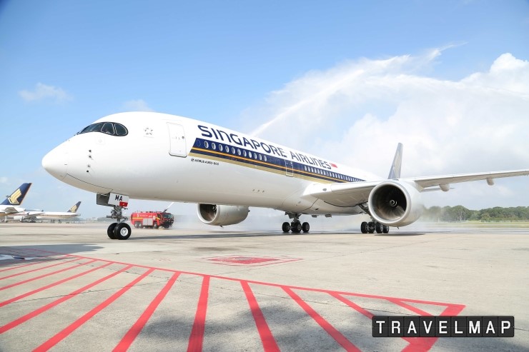 [트래블맵] 싱가포르항공(Singapore Airlines), 최신 중대형 항공기 A350-900도입